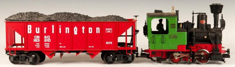 LGB-2020 Engine and Car Lot: LGB-2020 Engine with LGB-4076 Coal Car; no boxes