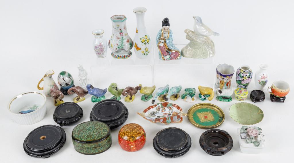 Asian Porcelain & Pottery Vases, Figures & Dishes (1 of 11)
