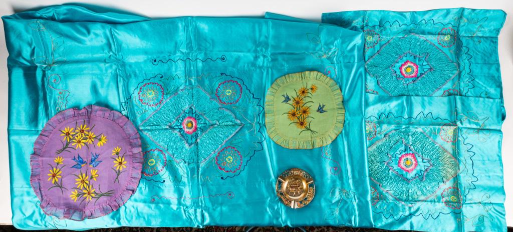 Vintage Asian Textiles, Ashtray (1 of 10)