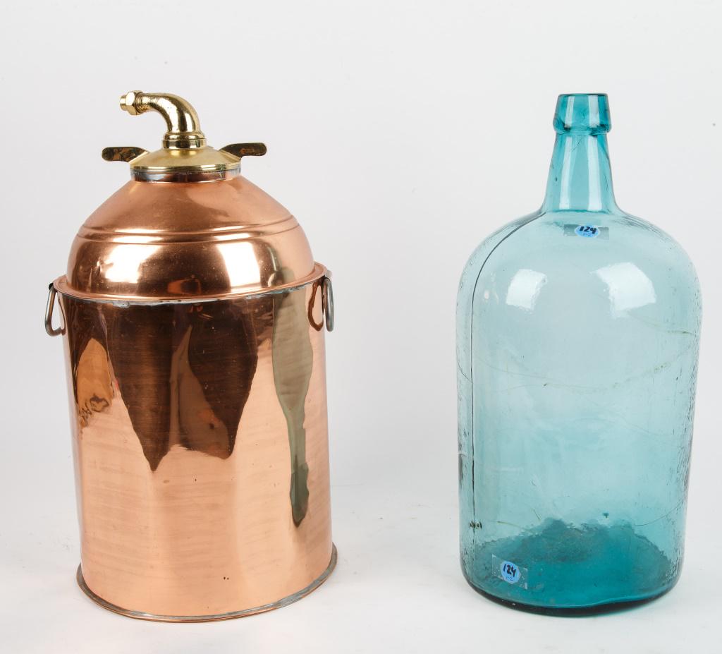 Antique Copper Still & Demijohn (1 of 8)