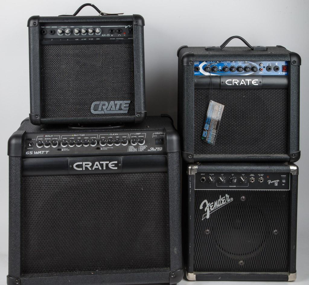 Fender, Crate Amps for Guitar, Bass & Keyboard (1 of 9)