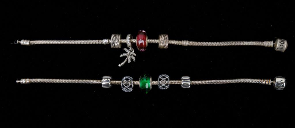 Pandora Bracelets with Sterling Charms (1 of 3)