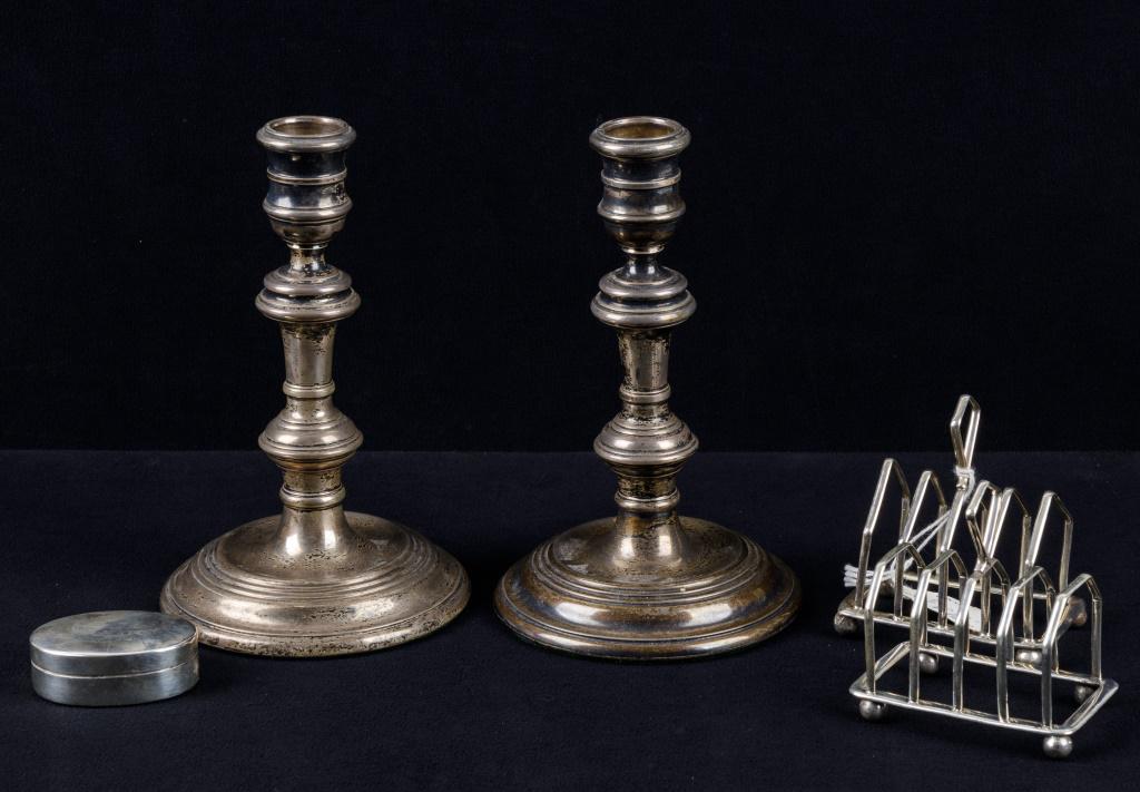 British Sterling and Other Silver Table Items (1 of 6)