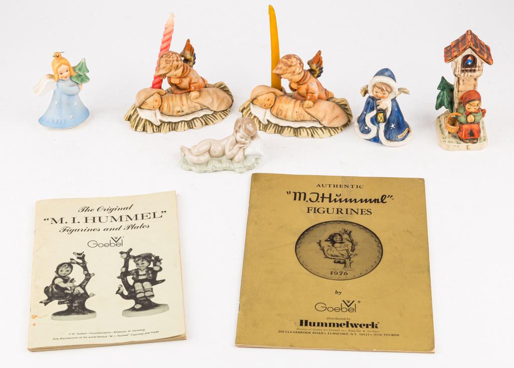 Goebel Hummel Figurines, Booklets & Lladro Figure (1 of 6)