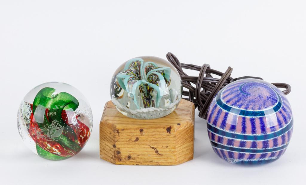 Glass Paperweights (1 of 8)