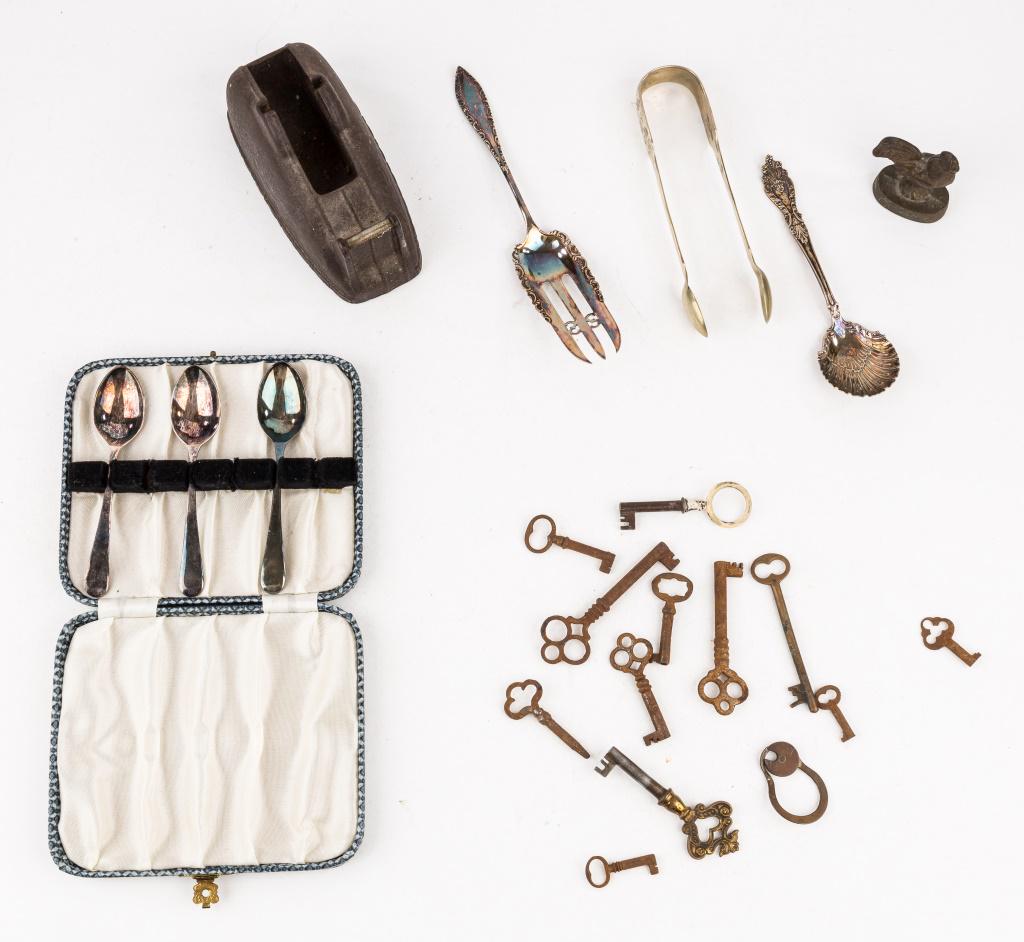 Silver Plate, Skeleton Keys, & More (1 of 13)