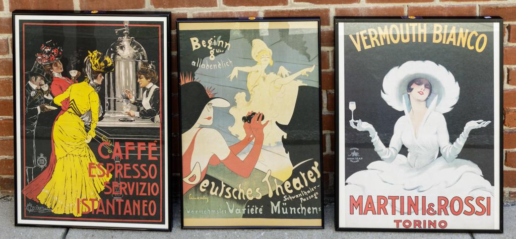 Left Bank Alcohol, Theater Print Framed Posters (1 of 5)