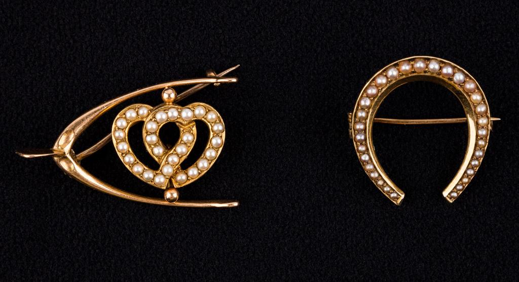 Victorian See Pearl Brooches (1 of 5)