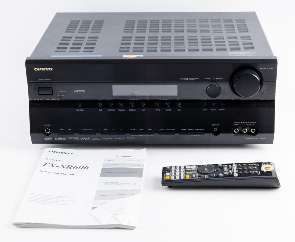 Onkyo AV Receiver TX-SR606 (1 of 6)
