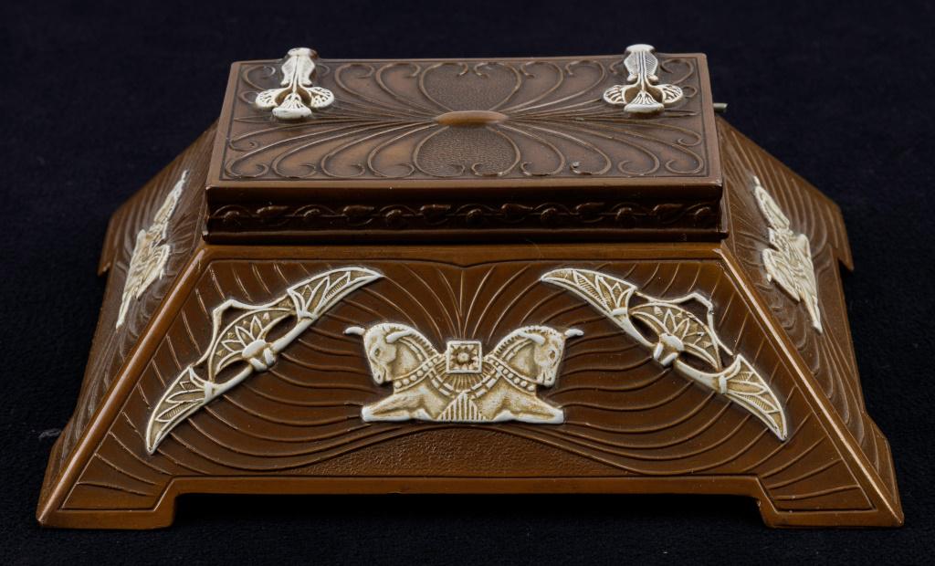 Fine Estate Bronze Trinket Box (1 of 5)