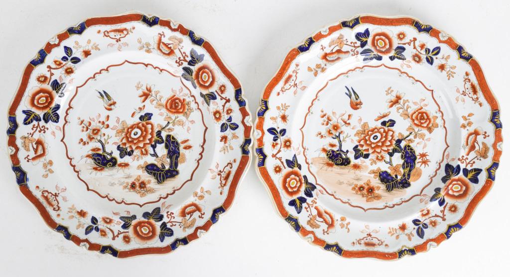 Pair of Imperial Stone China Plates (1 of 2)