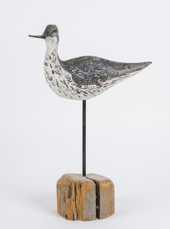 W. Ray Freden Signed Folk Art Shorebird (1 of 4)