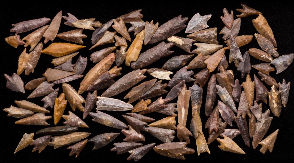 Mesolithic Uniface Arrowheads (1 of 6)