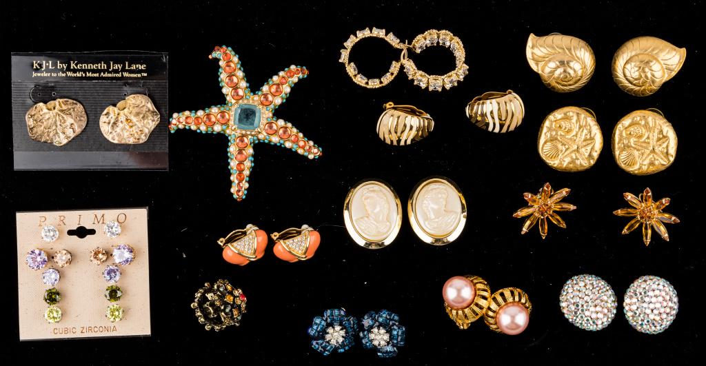 KJL Designer Brooch and Earring Collection (1 of 5)