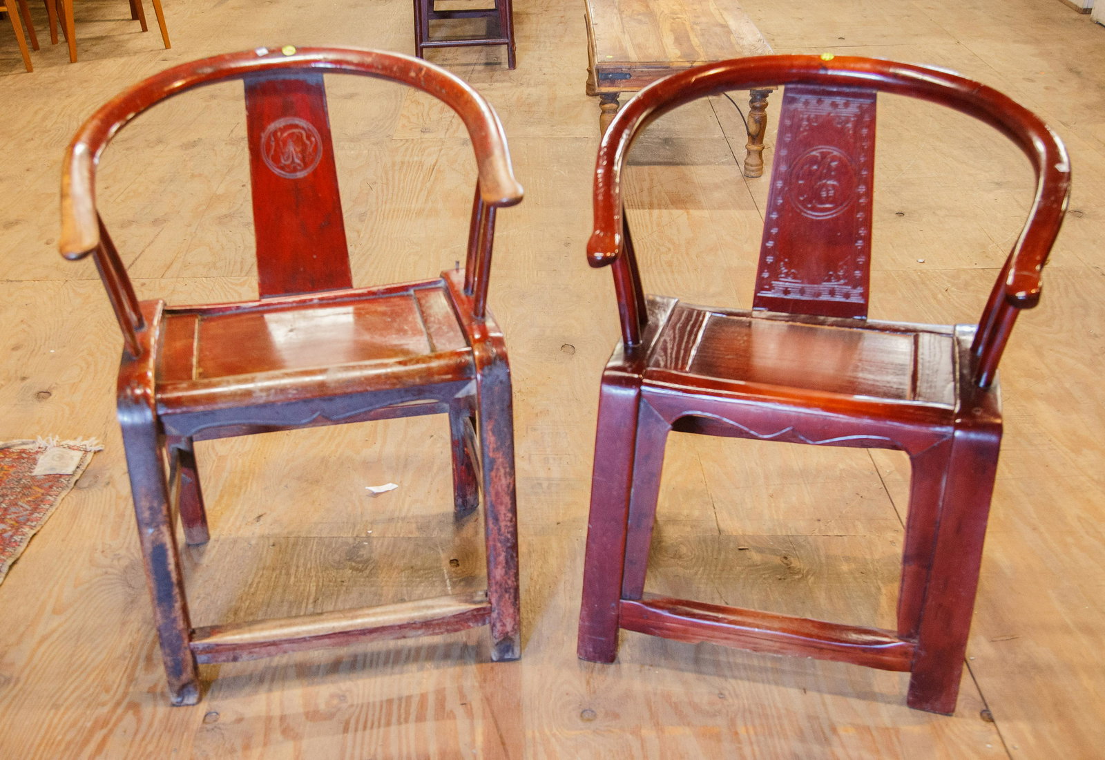Chinese Chairs (Pair) and Coffee Table (1 of 8)