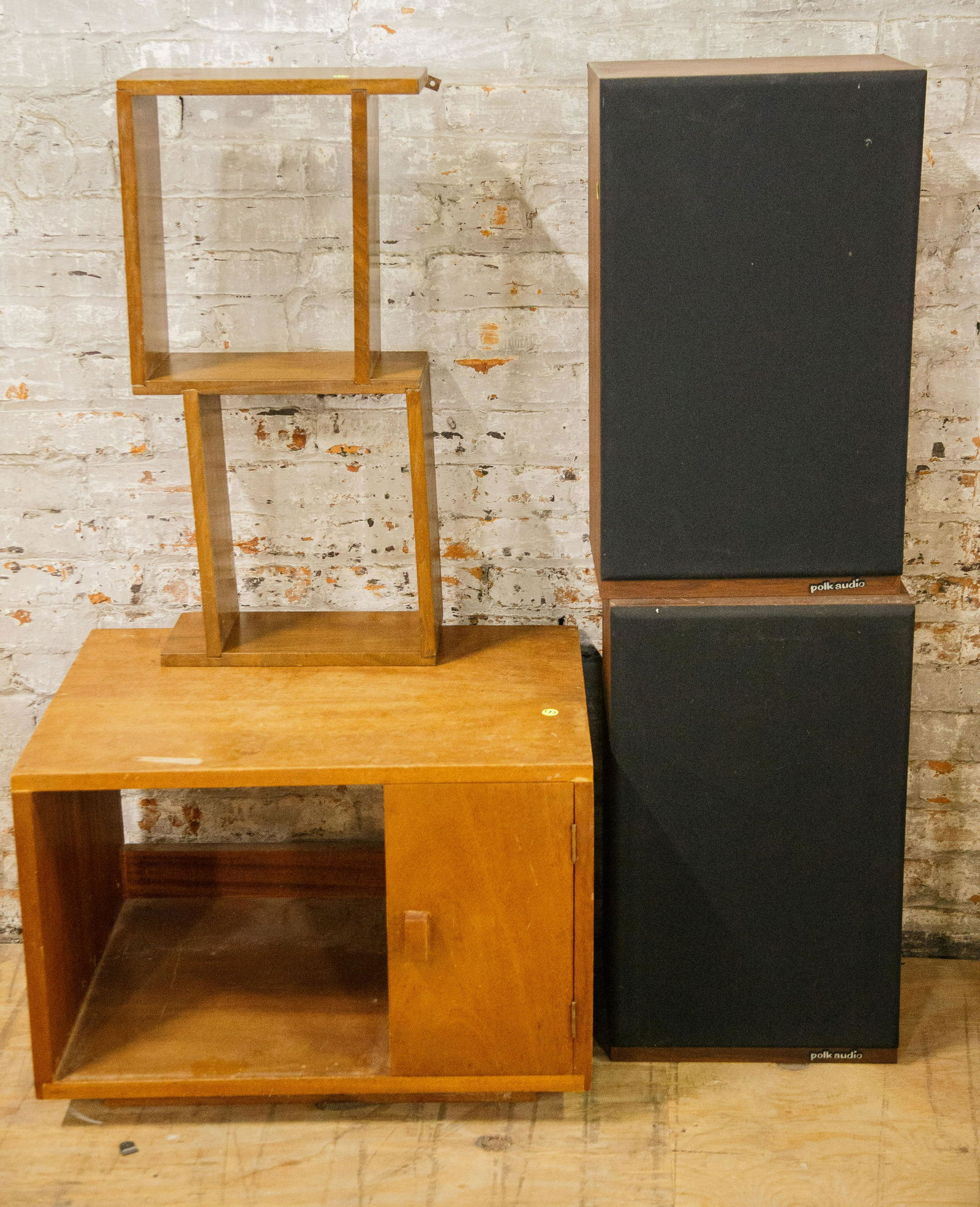 Polk Speakers and MCM Shelving (1 of 6)
