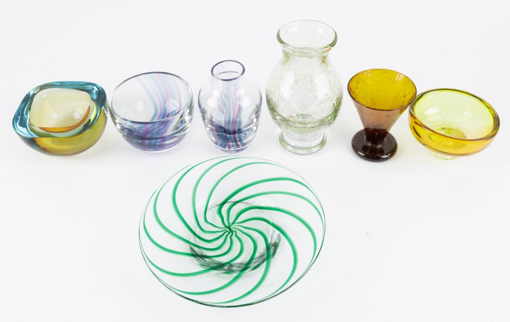 Mid Century Modern Art Glass (1 of 5)
