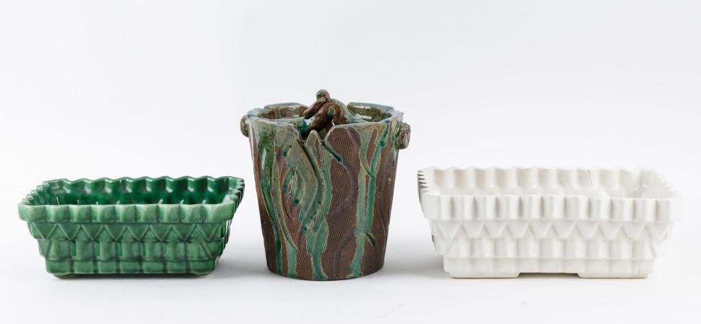 Vintage Pottery Planters (1 of 6)