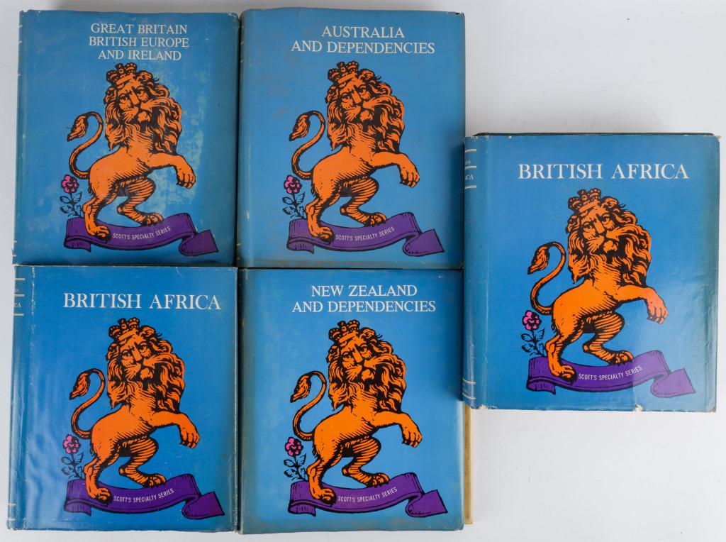British Stamp Collection Books (5) (1 of 3)