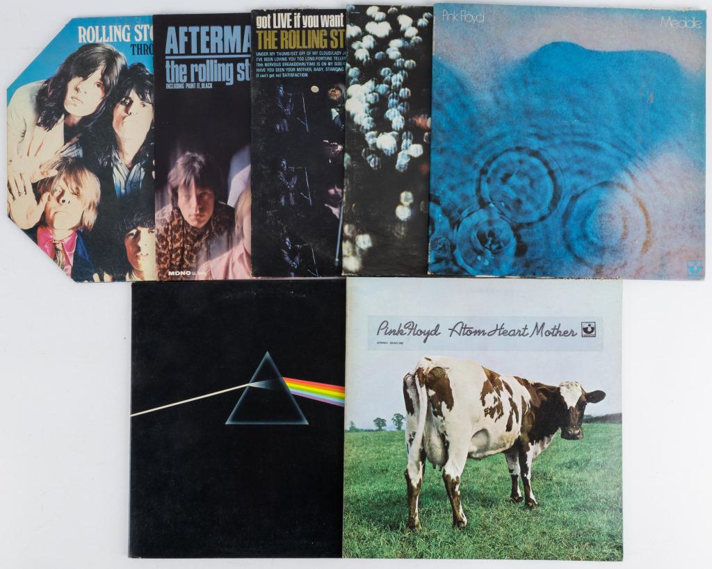 Records / LP (7) Vintage Stones and Floyd (1 of 3)