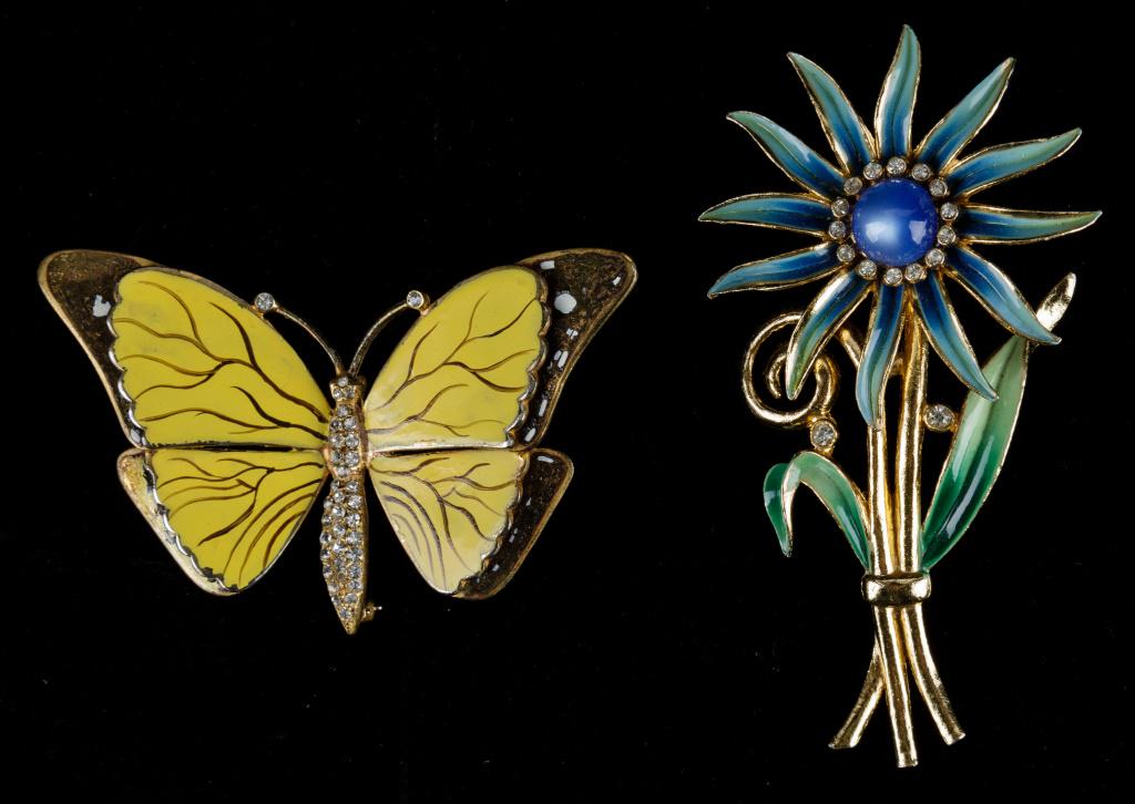 Fenichel and Coro Vintage Brooches (1 of 2)