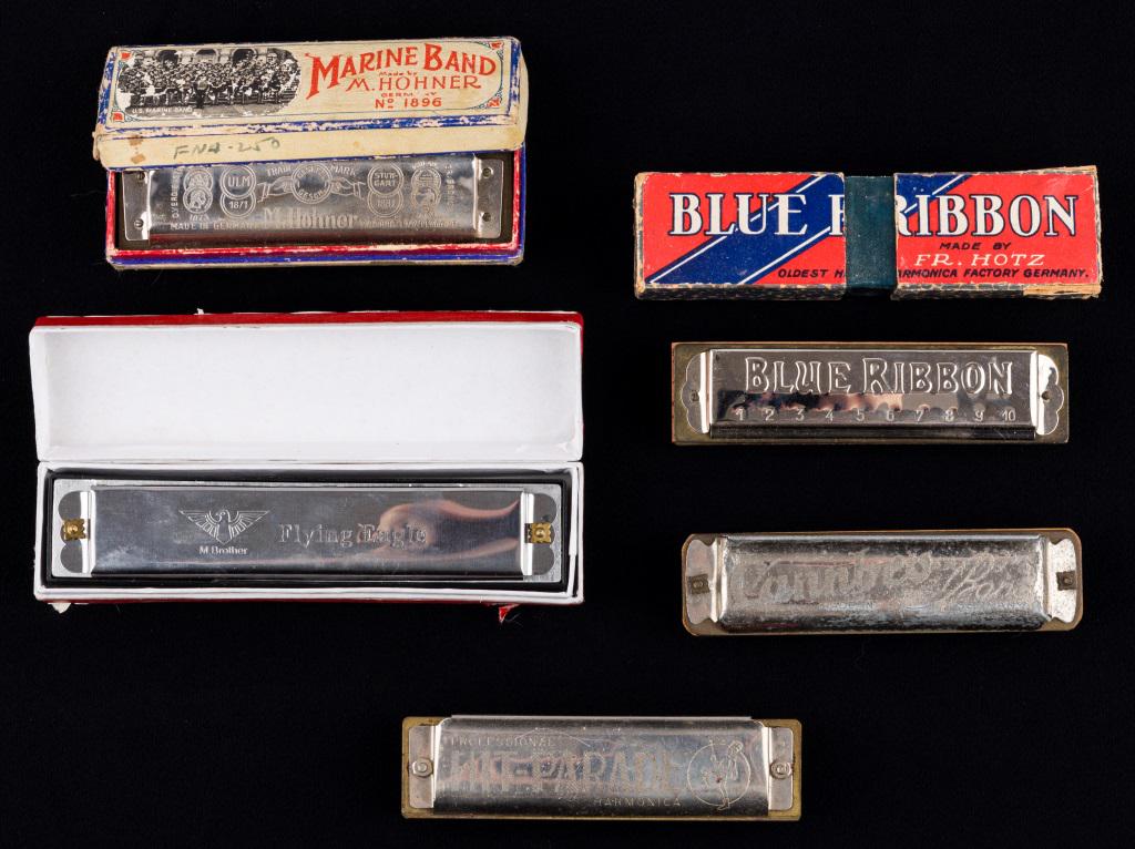 Vintage Harmonica Collection (1 of 4)