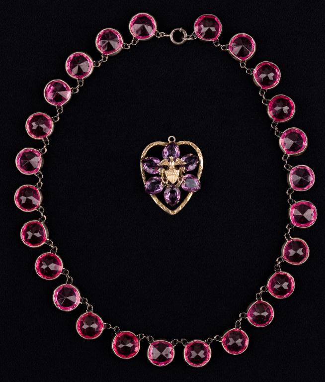 Antique Sterling Silver Necklace (1 of 7)