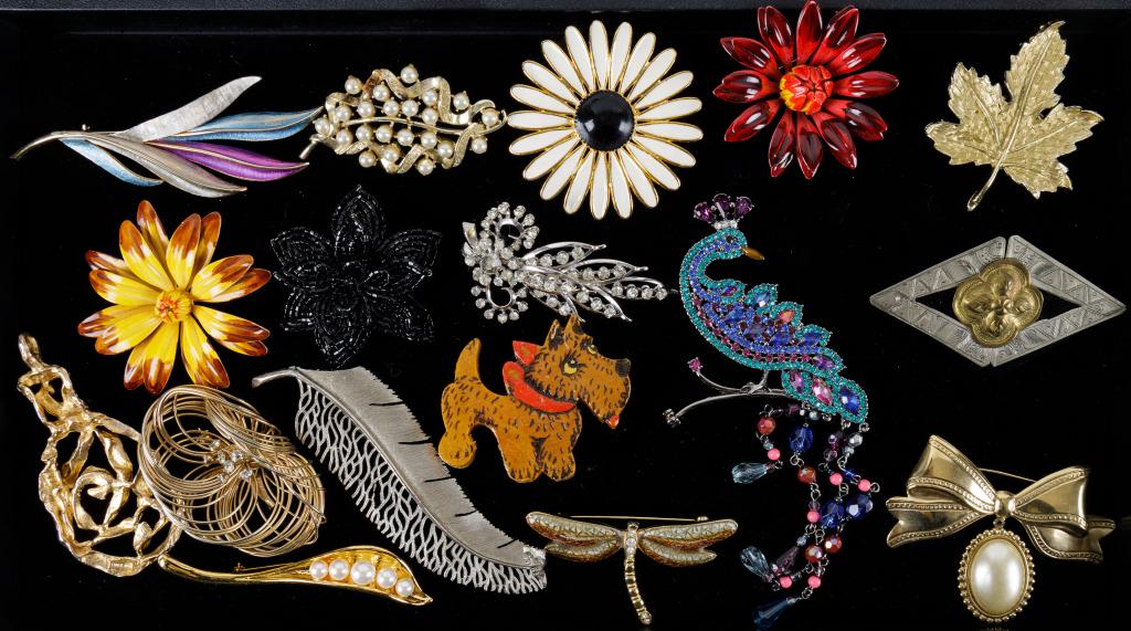 Kramer and Vintage Estate Brooch Collection (1 of 4)
