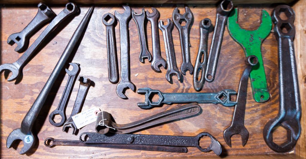 Various Early 20th C Wrenches (20) (1 of 4)