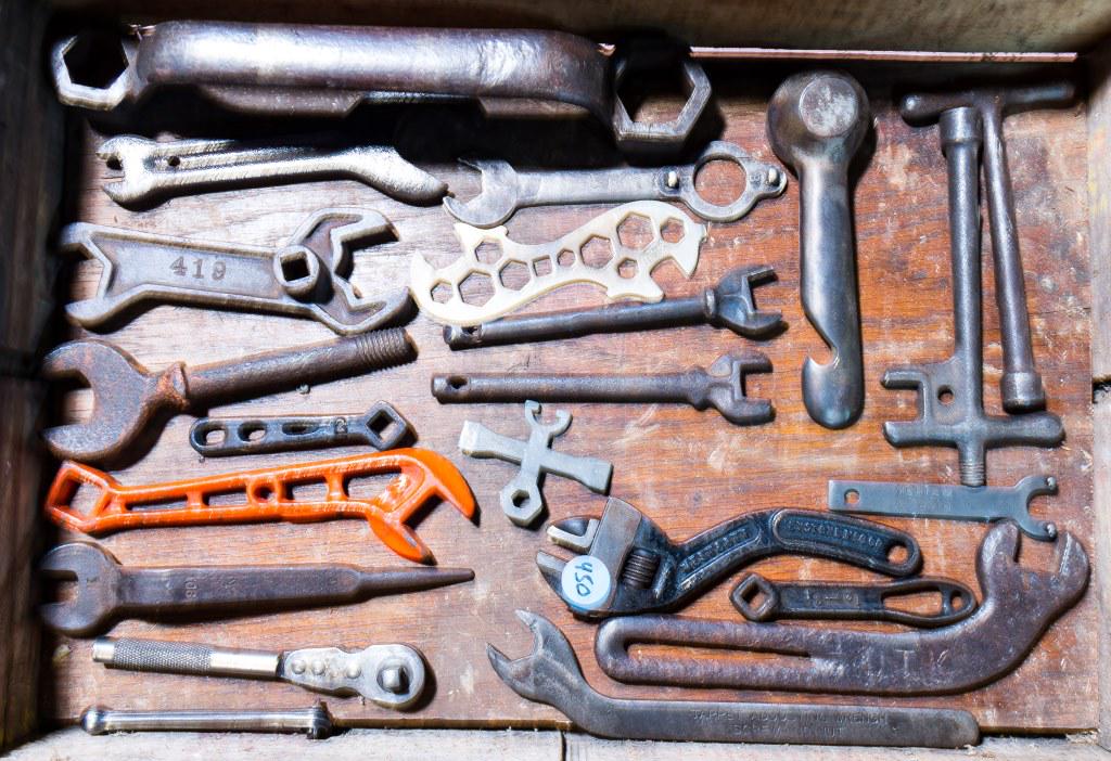 Early 20th C Wrenches & Tools (22) (1 of 3)