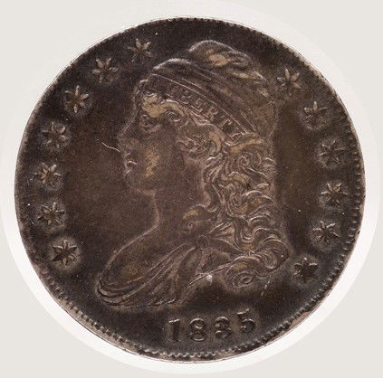Capped Bust Half Dollar: Capped Bust Half Dollar 1835