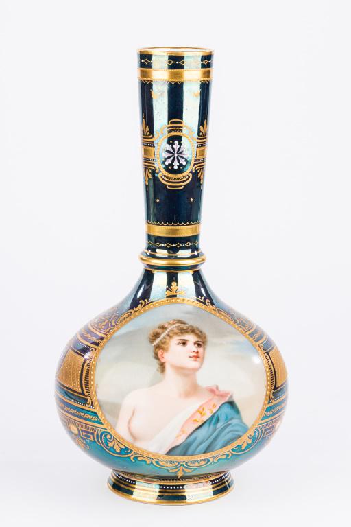 Antique Royal Vienna Double Portrait Vase (1 of 8)