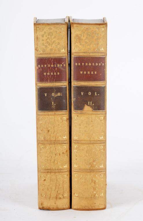 The Literary Words of Sir Joshua Reynolds: Antique books. By Henry William Beechey, London. 1835. Content according to Royal Collection Trust / UK "The portrait painter Sir Joshua Reynolds was the first president of the Royal Academy of Arts a