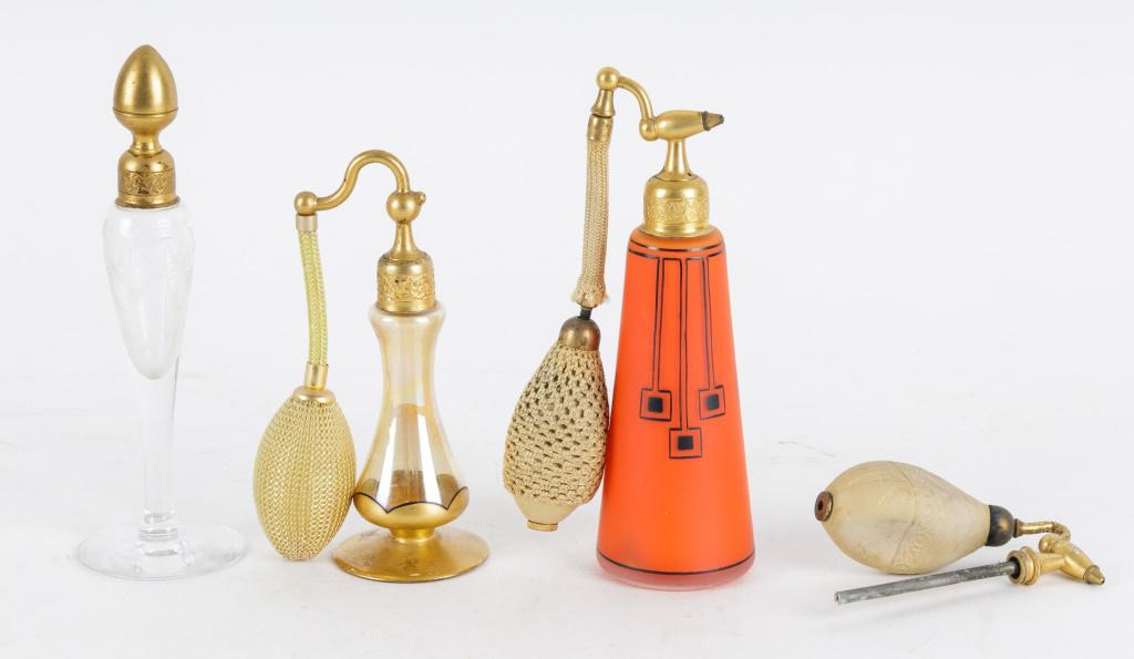 Antique Atomizer Bottles (3) (1 of 4)