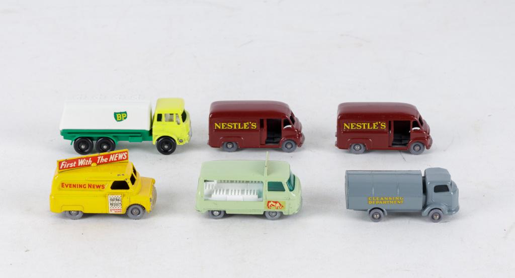 Lesney Matchbox Cars Vans and Trucks (1 of 3)