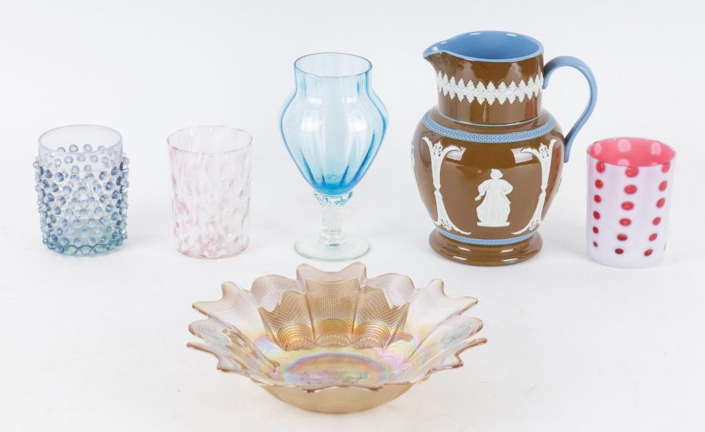 Antique & Victorian Art Glass, Pottery (1 of 5)