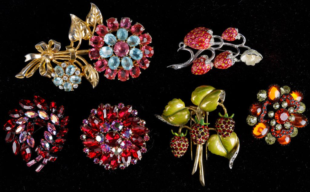Exceptional Signed Estate Brooch Collection (1 of 2)