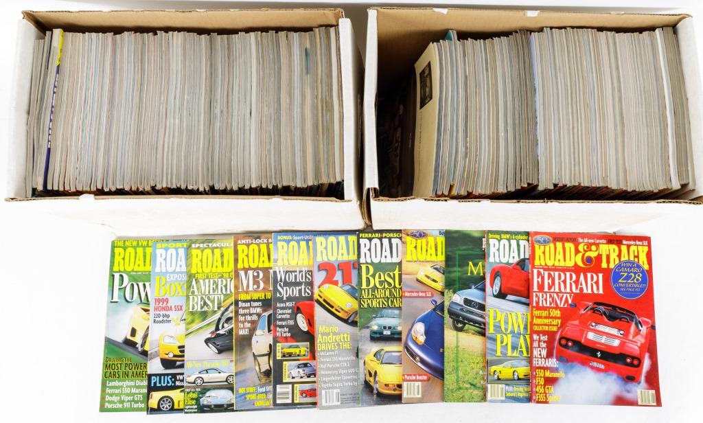 1985-2000 Road & Track Magazines (approx. 120) (1 of 3)
