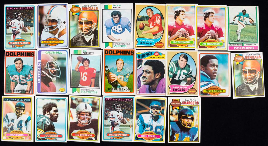 Vintage Topps Football Trading Cards (20+) (1 of 2)