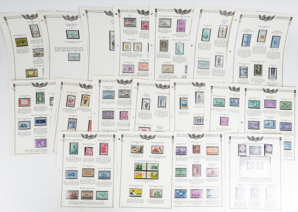 Vintage U.S. Commemorative Postage Stamps (124) (1 of 4)