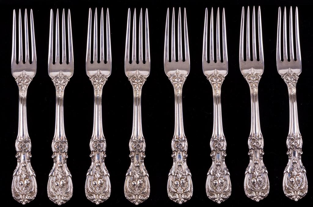 Sterling Silver Reed & Barton Repousse Flatware (1 of 5)