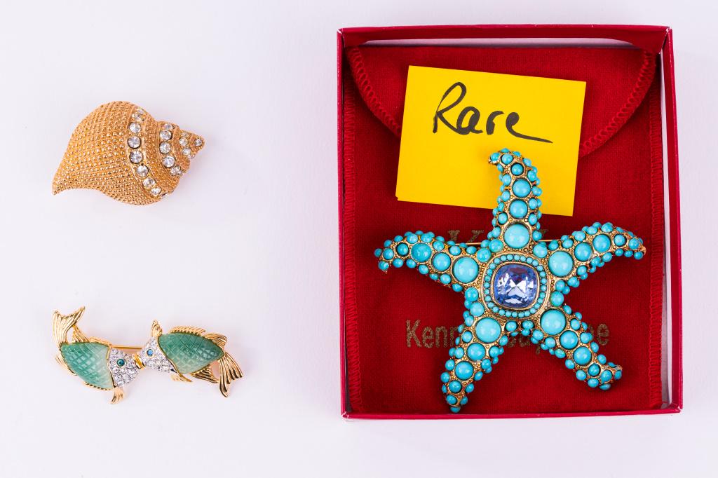 Vintage Kenneth J Lane Starfish Brooch and More (1 of 9)