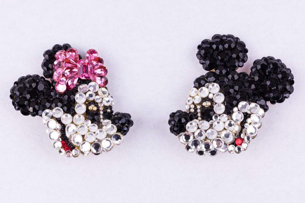 Wendy Gell Disney Mickey & Minnie Mouse Earrings (1 of 4)