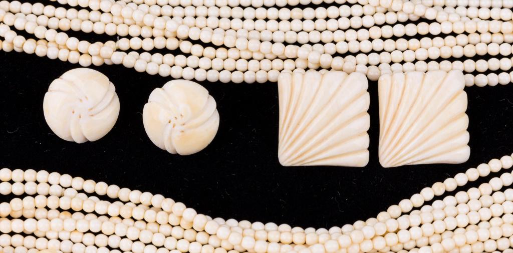 Vintage Carved Natural Material Necklaces (2) (1 of 9)