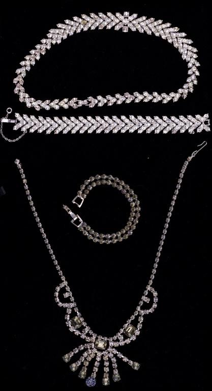 Rhinestone Necklaces & Bracelets (1 of 4)
