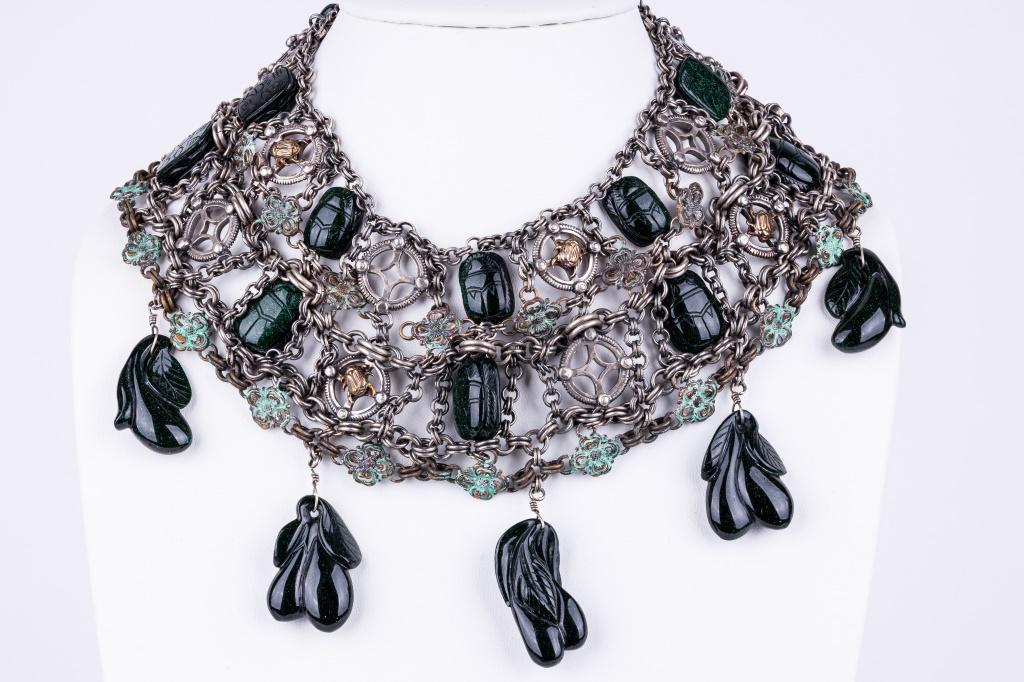 Stephen Dweck Egyptian Revival Necklace (OOAK) (1 of 7)