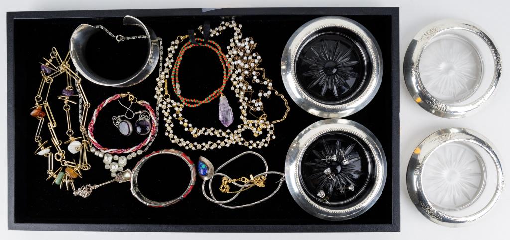 Sterling & Silver Tone Jewelry & Others (1 of 4)