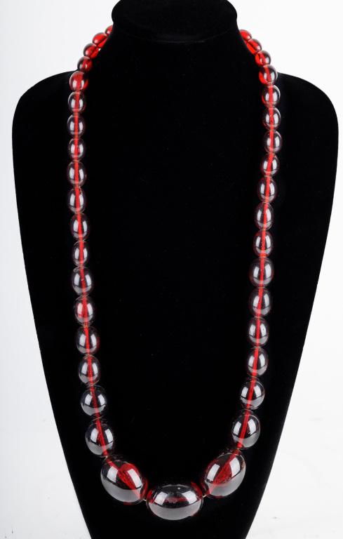 Rare Early Amber Necklace (1 of 2)