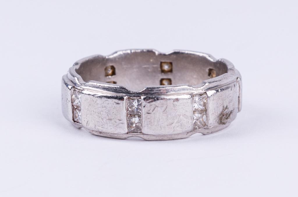 Diamond Platinum Band (1 of 4)