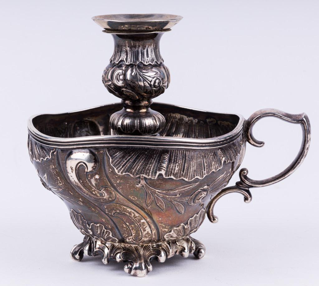 Meyer Antique Signed Silver Teacup (1 of 5)